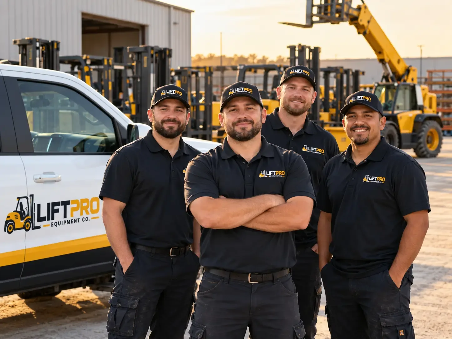 Forklift Rental company in Hye, TX